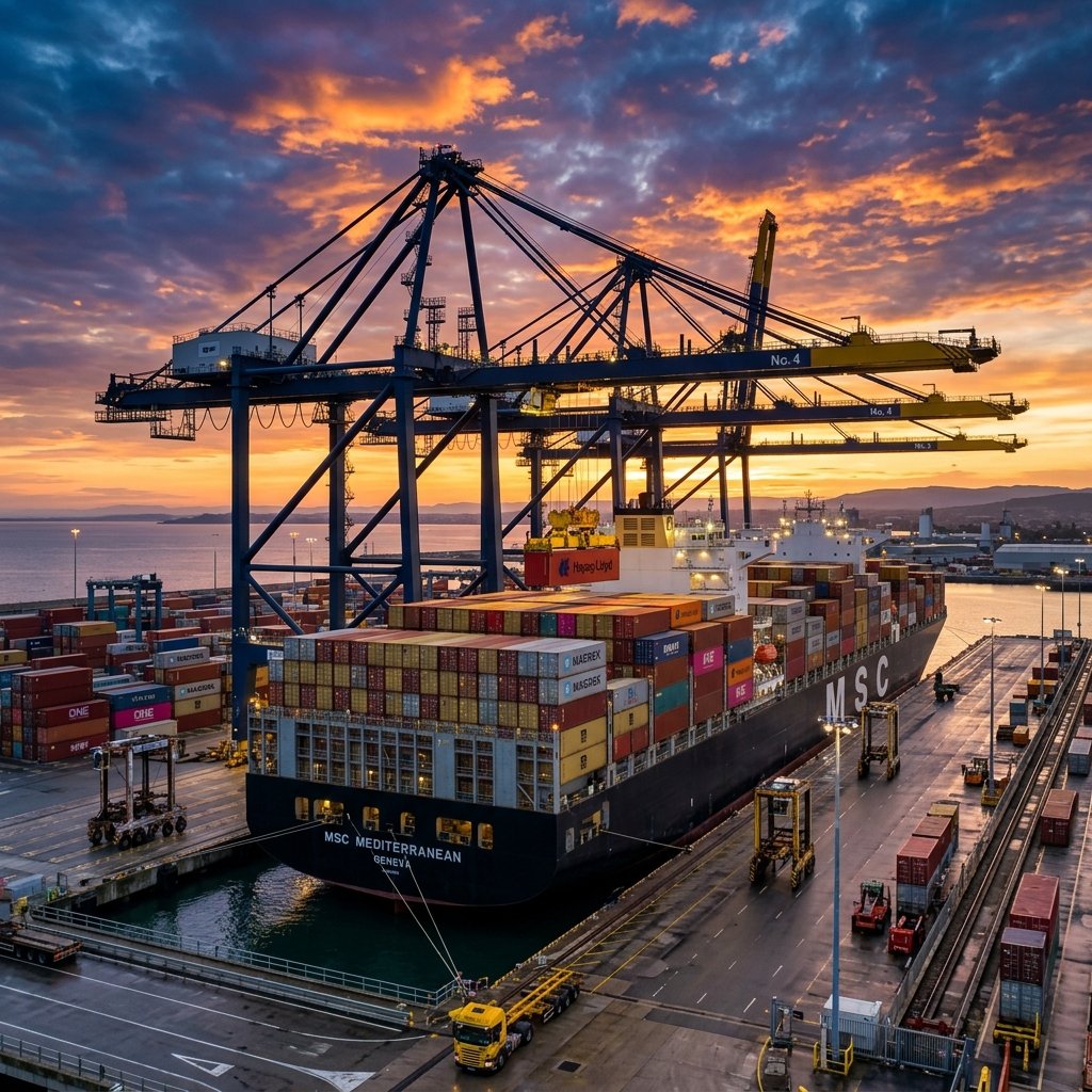 Flyway Express Logistics ocean container terminal port operations